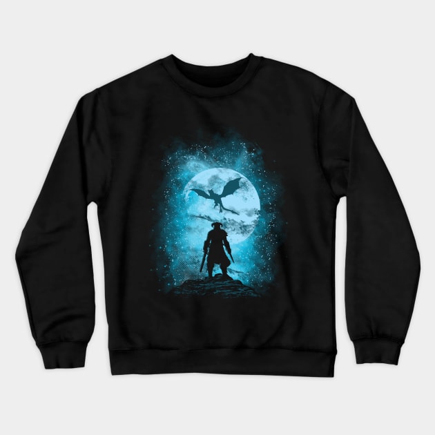 Dragon Slayer Crewneck Sweatshirt by Daletheskater